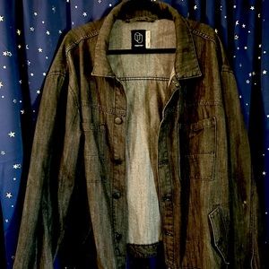 XXL Black Denim Jacket